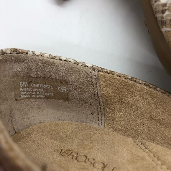 Aerosoles Bone Snake Skin Pattern Cheerful Pumps Comfort Shoes New Size 5 - Picture 10 of 13